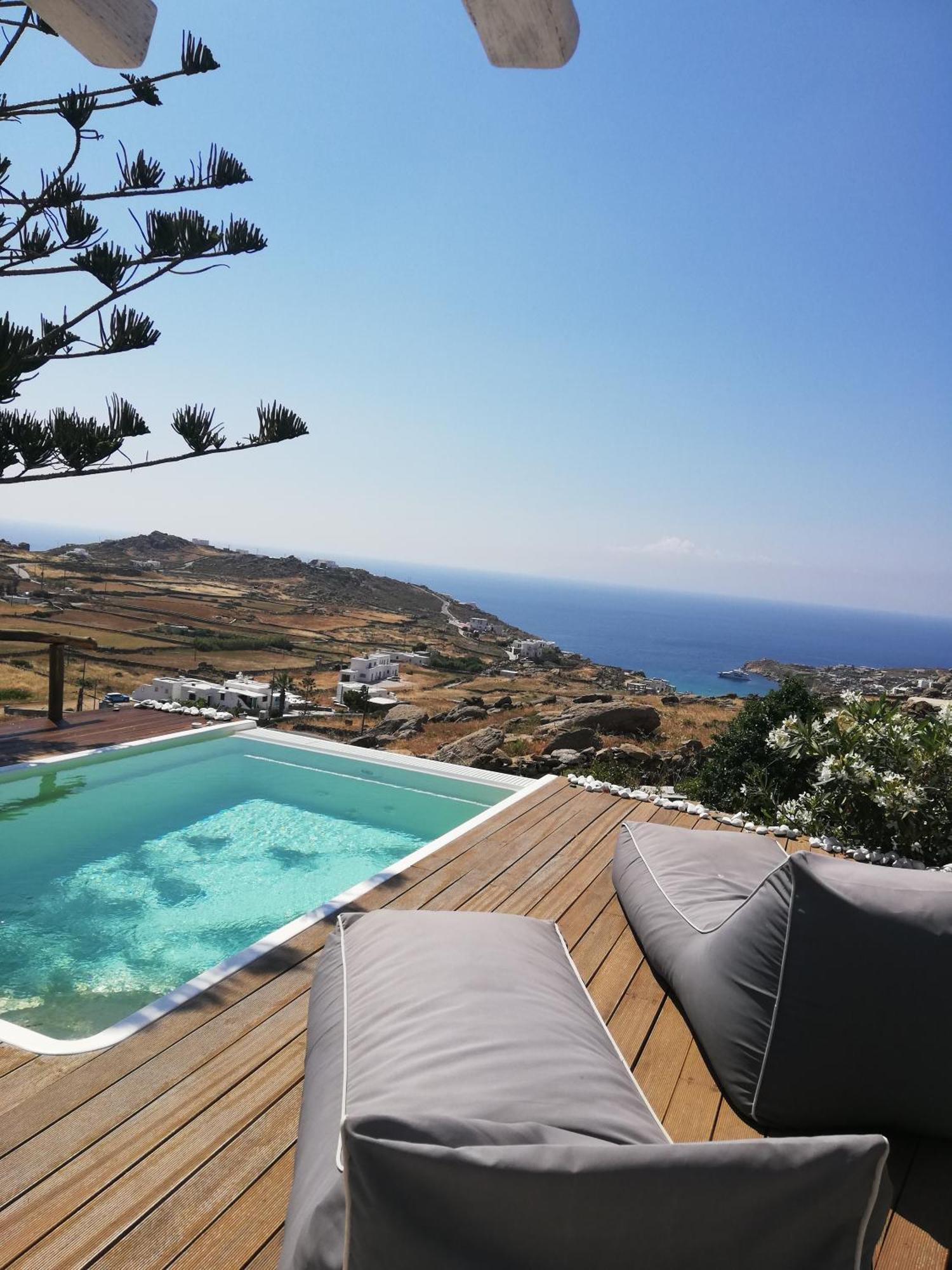 Agyra House Villa Super Paradise Beach  Bagian luar foto